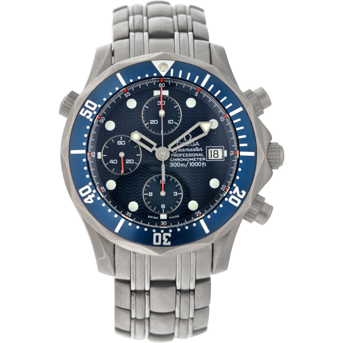 Omega Seamaster Chrono Prof. 300 178.0504 - Heren polshorloge - ca. 2000.