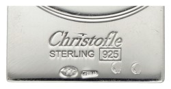 Sterling zilveren Christofle hanger met zilvermerk 'OC'.