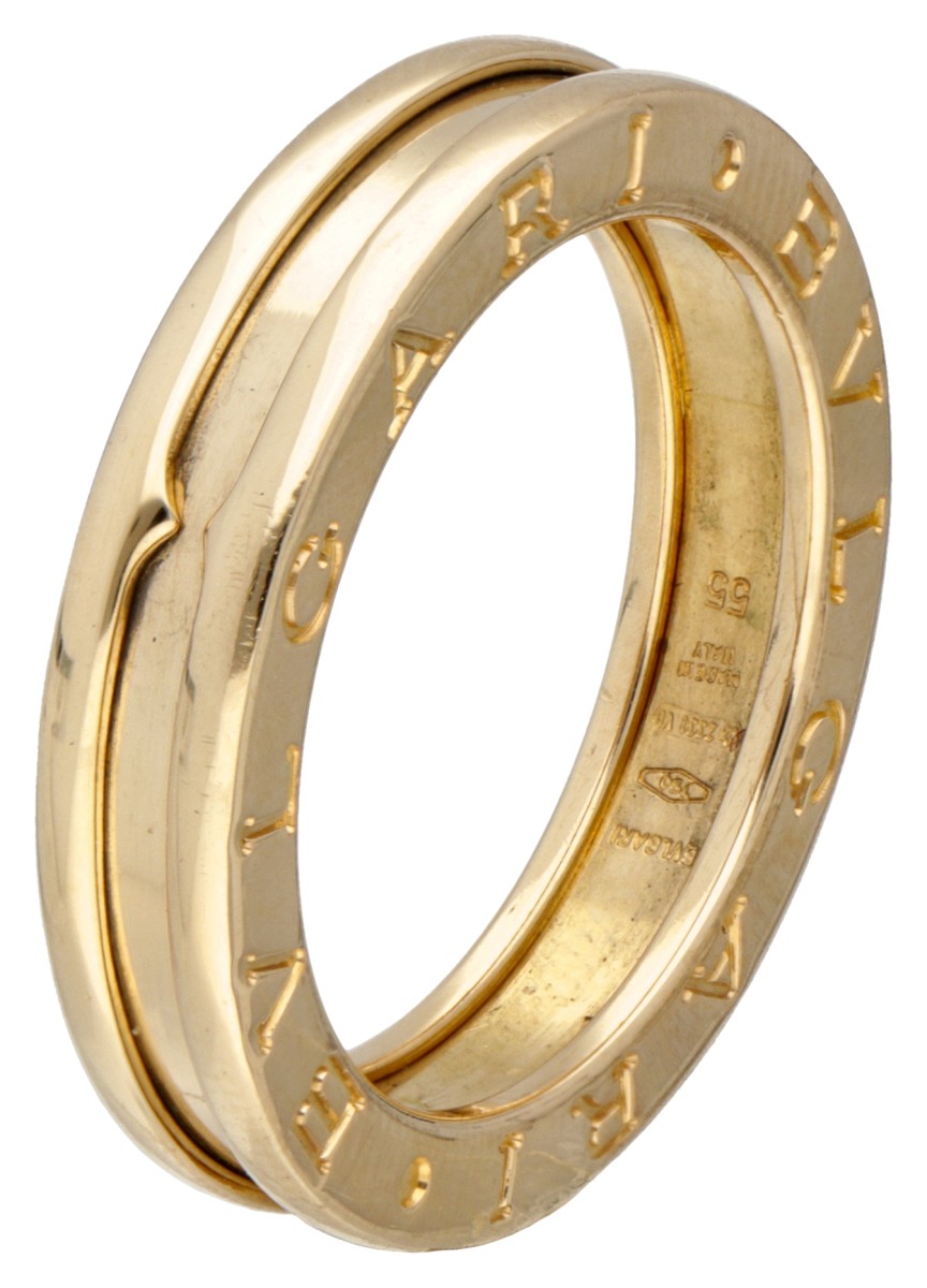 Bvlgari B.zero1 18 kt. geelgouden een-bands ring.