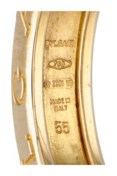 Bvlgari B.zero1 18 kt. geelgouden een-bands ring.