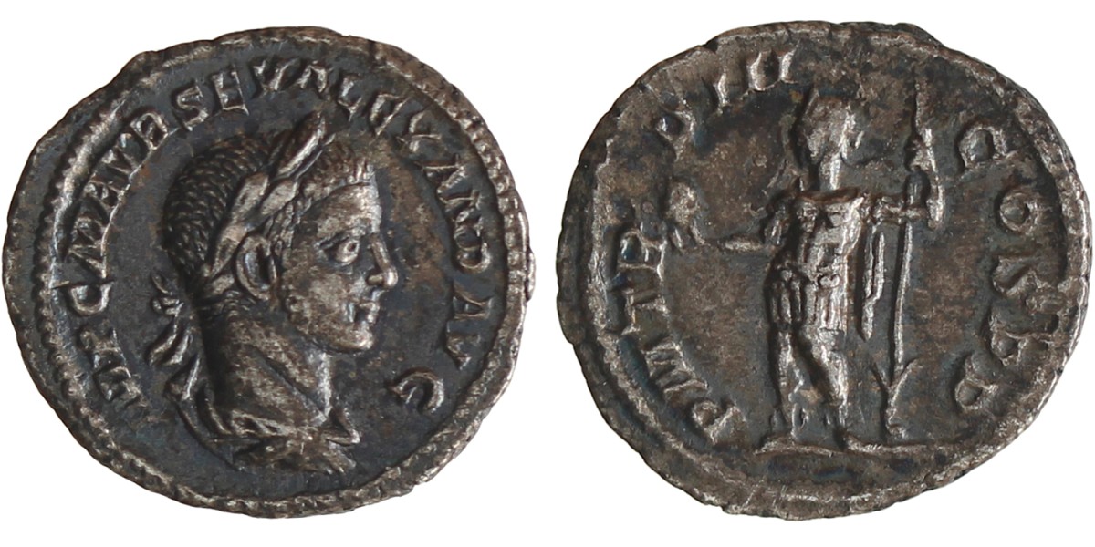 Roman empire. Severus Alexander. Denarius. N.D. (222 - 235 AD).