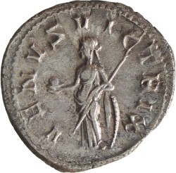 Roman empire. Gordianus. Denarius. N.D. (238 - 244 AD).