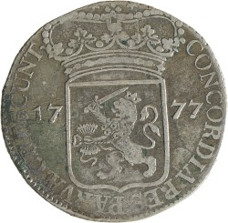 Zilveren dukaat. Zeeland. 1777. Zeer Fraai -.