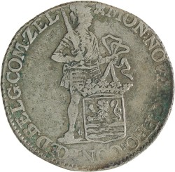 Zilveren dukaat. Zeeland. 1777. Zeer Fraai -.
