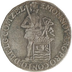 Zilveren dukaat. Zeeland. 1777. Zeer Fraai.