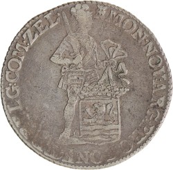 Zilveren dukaat. Zeeland. 1777. Zeer Fraai.