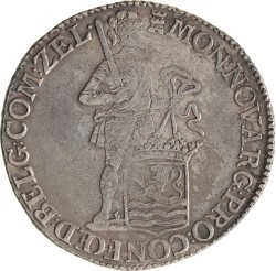 Zilveren dukaat. Zeeland. 1774. Zeer Fraai +.