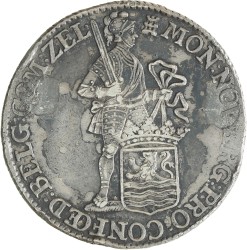 Zilveren dukaat. Zeeland. 1770. Zeer Fraai / Prachtig.
