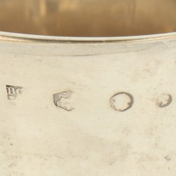 Geboortebeker zilver.