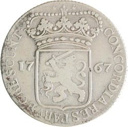 Zilveren dukaat. Zeeland. 1767. Zeer Fraai -.