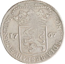 Zilveren dukaat. Zeeland. 1767. Zeer Fraai -.