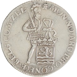 Zilveren dukaat. Zeeland. 1762. Zeer Fraai +.
