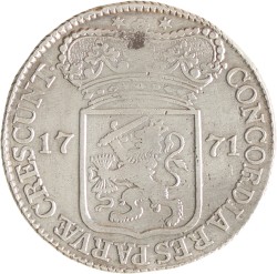 Zilveren dukaat. Zeeland. 1771. Fraai / Zeer Fraai.