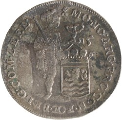 Zilveren dukaat. Zeeland. 1748. Prachtig.