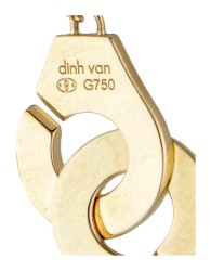 18 kt. Geelgouden Menottes dinh van R8 collier.