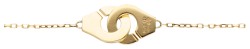 18 kt. Geelgouden Menottes dinh van R8 armband.