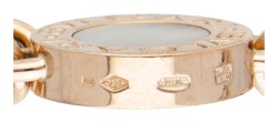 BVLGARI BVLGARI 18 kt. roségouden armband bezet met parelmoer en onyx.
