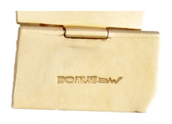 18 kt. Geelgouden brutalistische 'Golden River' armband door Björn Weckström voor Lapponia, ca. 1970.