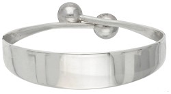 Sterling zilveren no.242 bangle armband door Bent Gabrielsen voor Hans Hansen.