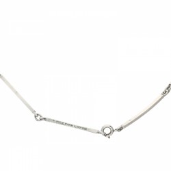 Zilveren N.E. From collier, met tijgeroog - 925/1000.