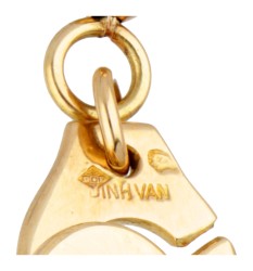 18 kt. Geelgouden Menottes dinh van armband.