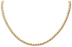 18 kt. Geelgouden Menottes dinh van collier.