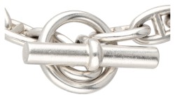Sterling zilveren Hermès Chaine d'ancre small armband.