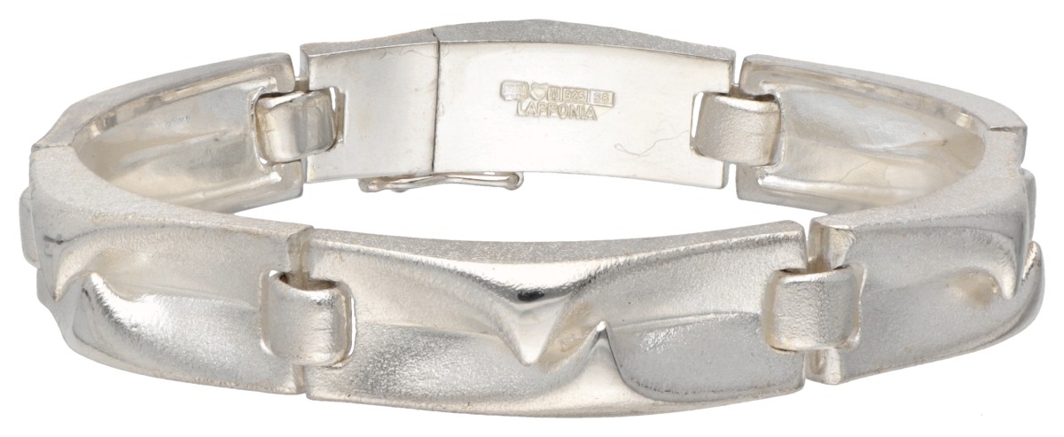 Sterling zilveren 'Crisium' armband door Finse designer Björn Weckström voor Lapponia.