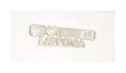 Sterling zilveren 'Crisium' armband door Finse designer Björn Weckström voor Lapponia.