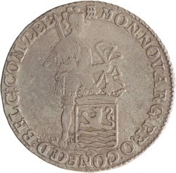 Zilveren dukaat. Zeeland. 1793. Zeer Fraai.