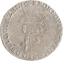 Zilveren dukaat. Zeeland. 1792. AU details.