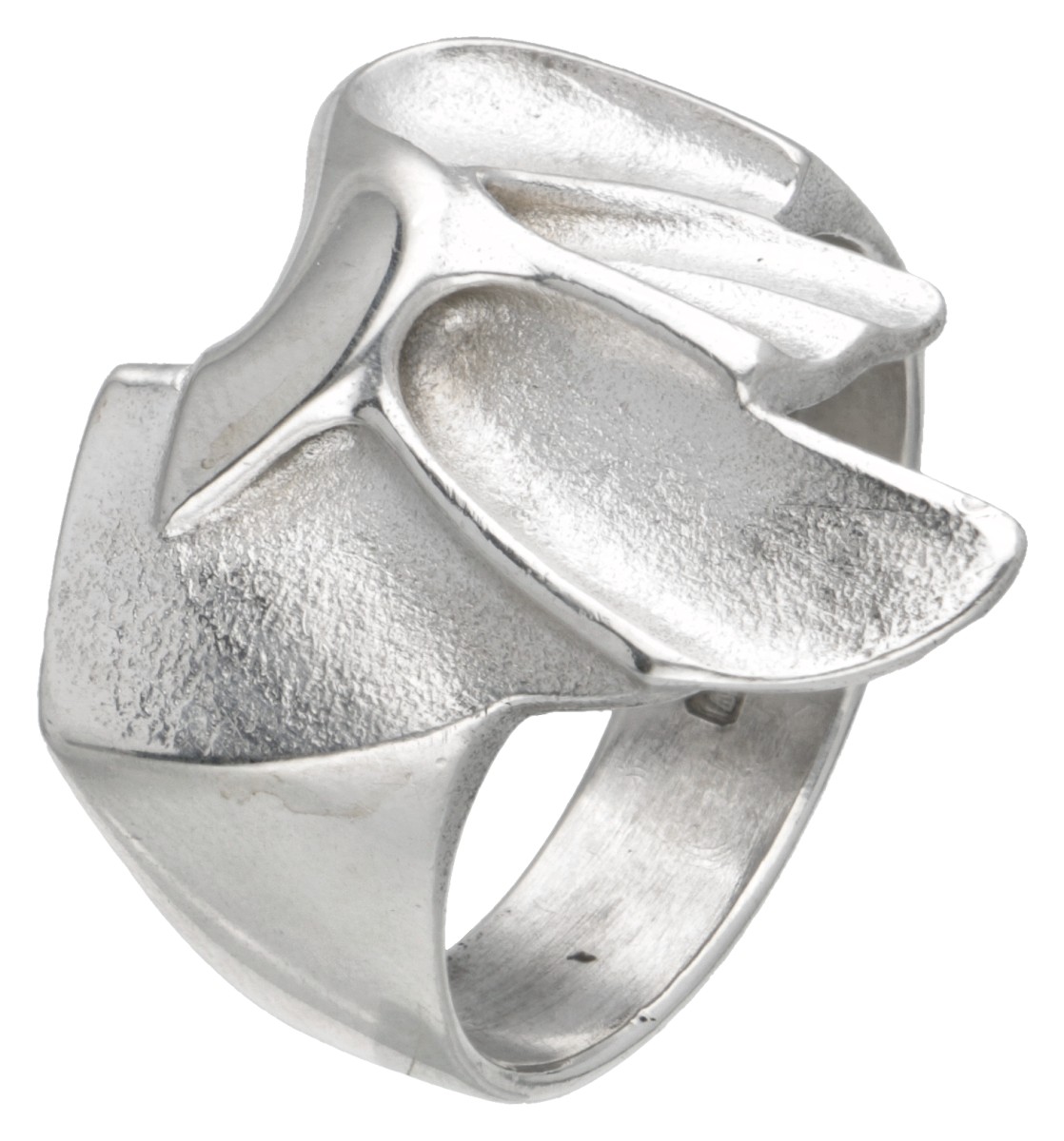 Sterling zilveren Lapponia design ring.