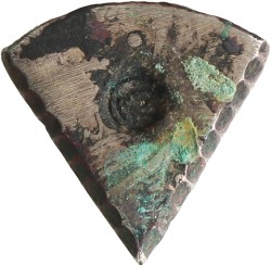 Driekantje van 3 reaal of 18 stuiver. Curaçao. Willem I. Z.j. (ca. 1818). Fraai / Zeer Fraai.