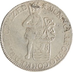 Zilveren dukaat. Zeeland. 1781. Zeer Fraai +.