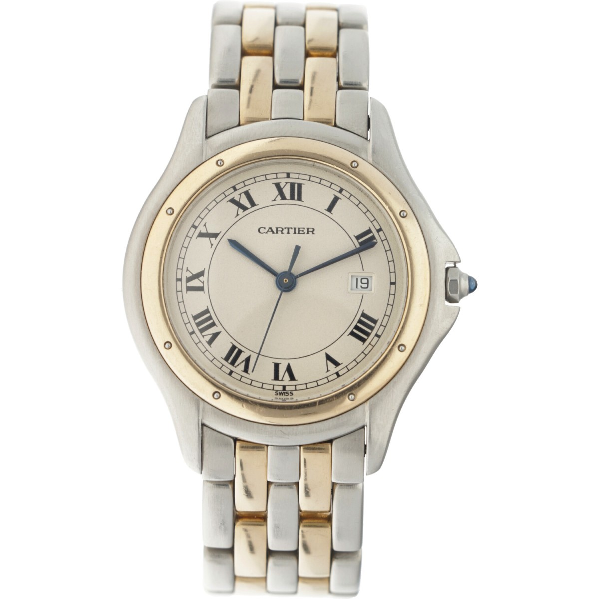 Cartier Cougar 118000R - Unisex polshorloge - ca. 2000.