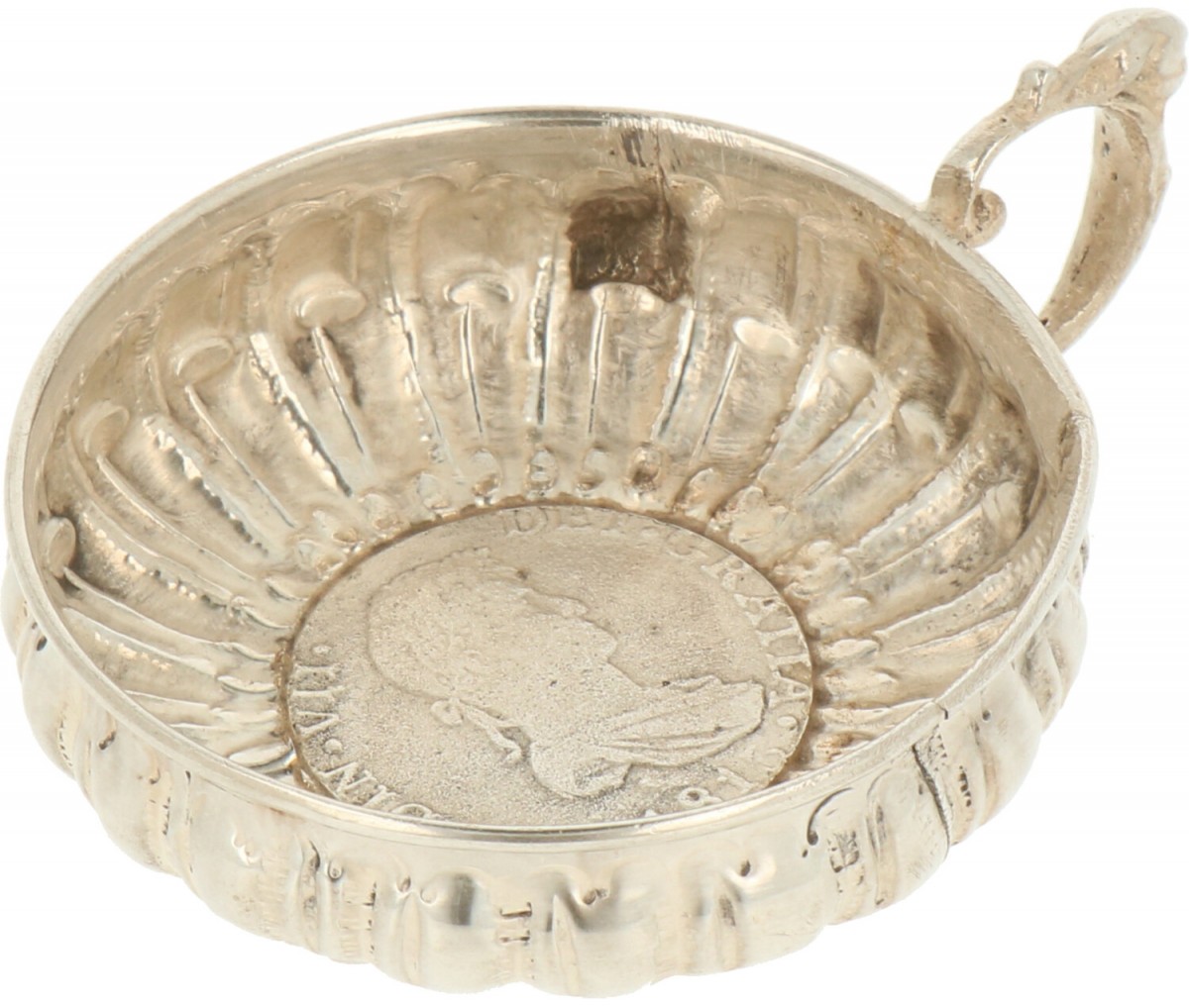 Tastevin zilver.
