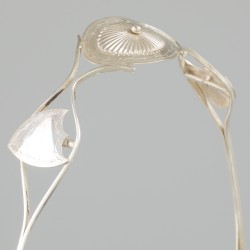 Broodmand (Utrecht, Nicolaas van Voorst 1782 -1811) zilver.