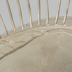 Broodmand (Utrecht, Nicolaas van Voorst 1782 -1811) zilver.