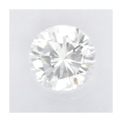 HRD-gecertificeerde 0.58 ct. rond briljant geslepen natuurlijke diamant.