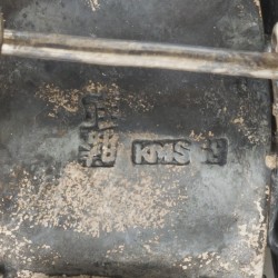 Miniatuur riksja (China export) zilver.