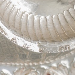 Suikertafel (Haarlem Jan Verdoes 1734-1768) zilver.