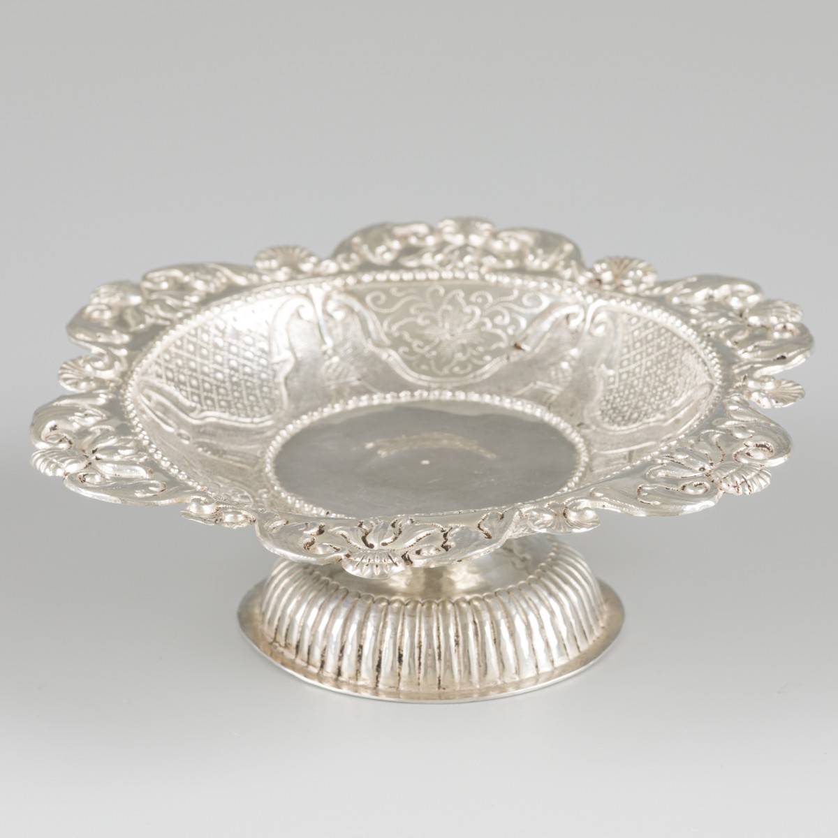 Suikertafel (Haarlem Jan Verdoes 1734-1768) zilver.