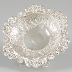 Suikertafel (Haarlem Jan Verdoes 1734-1768) zilver.