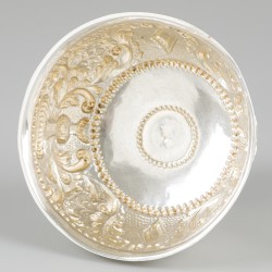 Roomkom zilver.