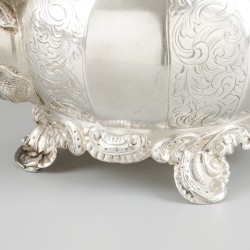 Theepot zilver.