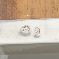 Sigarendoos zilver.