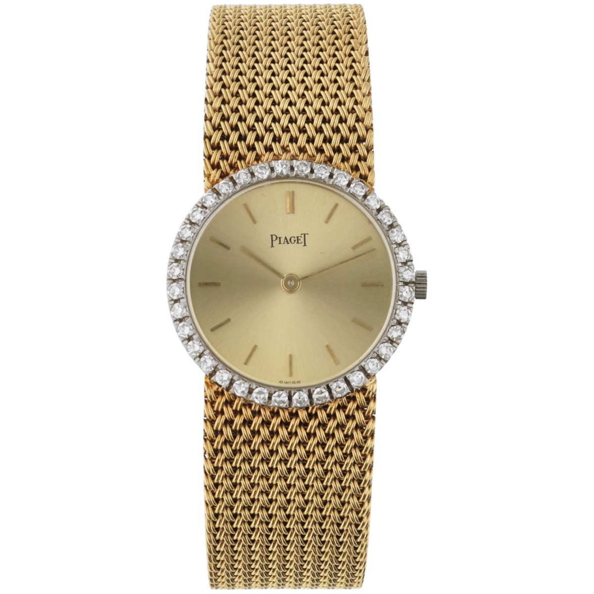 Piaget Diamond Bezel Dress Watch 926D21 - Dames polshorloge.