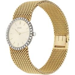 Piaget Diamond Bezel Dress Watch 926D21 - Dames polshorloge.