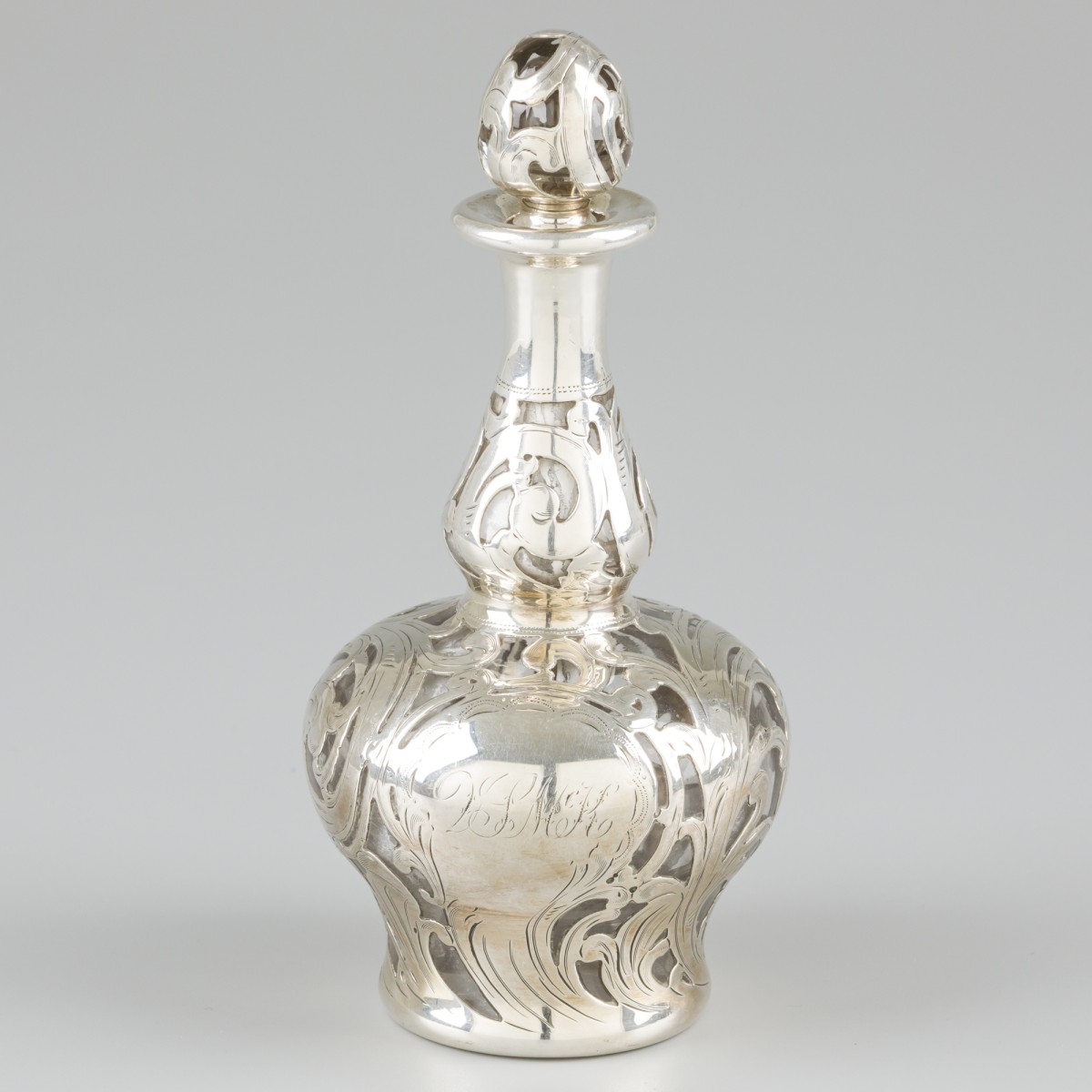 Elixer flacon zilver.