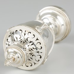 Suikerstrooibus zilver.
